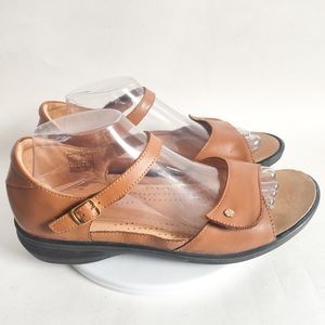 Revere Bali Tan Orthotic Rubber Sole Arch Support Comfort Adjustable Sandals 11
